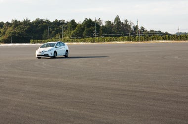 Steering and handling test ground